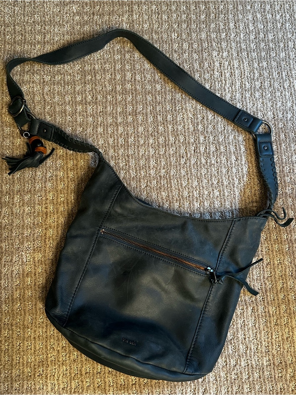The Sak Sequoia Leather Hobo Shoulder Sling Bag